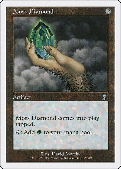 Moss Diamond card art