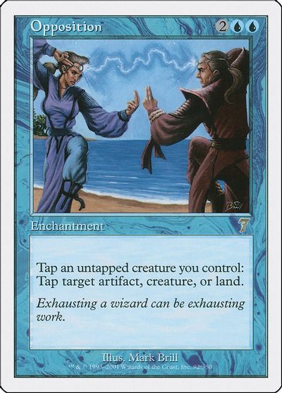 Opposition card art