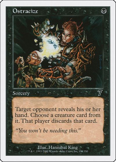 Ostracize card art