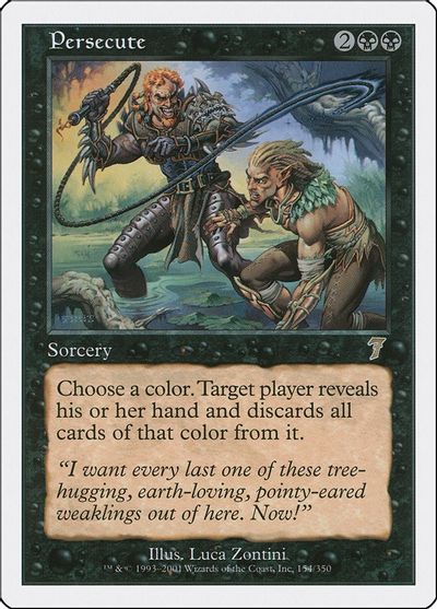 Persecute card art