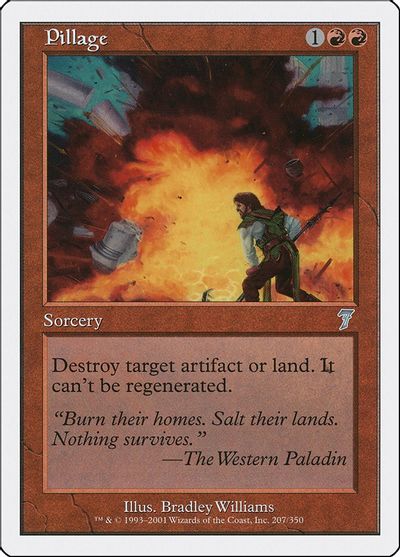 Pillage card art