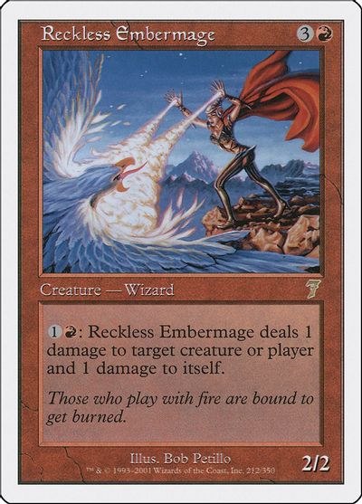 Reckless Embermage card art