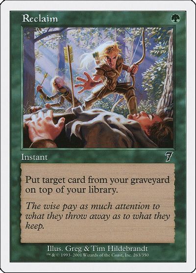 Reclaim card art
