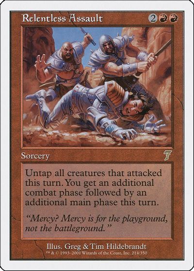 Relentless Assault card art