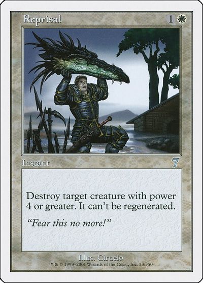 Reprisal card art