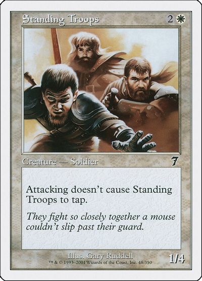 Standing Troops card art
