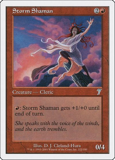 Storm Shaman card art