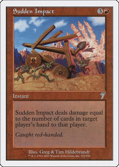 Sudden Impact card art