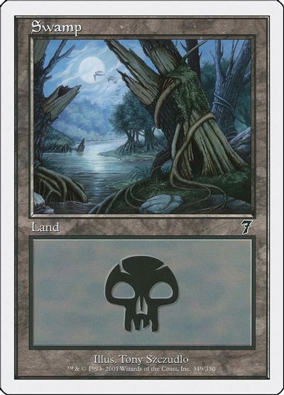 Swamp (349) card art