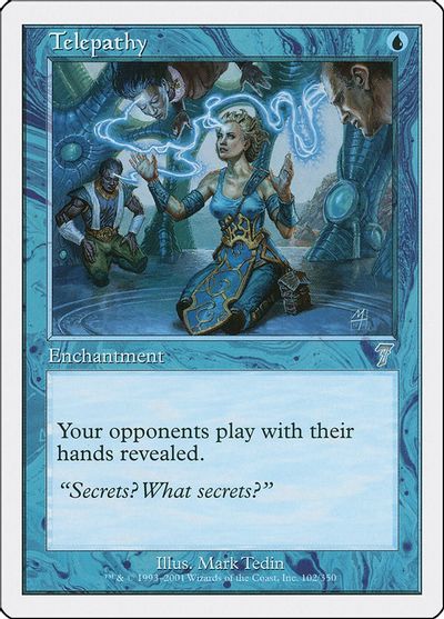 Telepathy card art