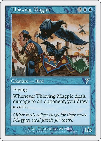 Thieving Magpie card art