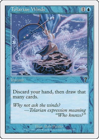 Tolarian Winds card art