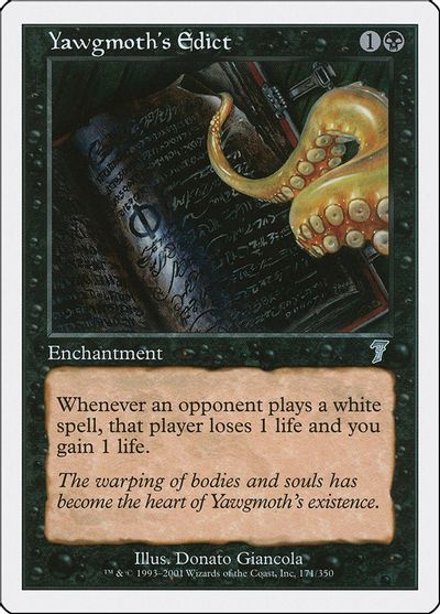 Yawgmoth's Edict card art