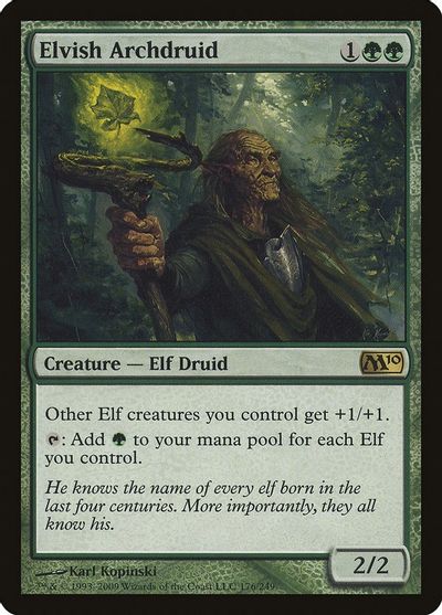 Elvish Archdruid card art