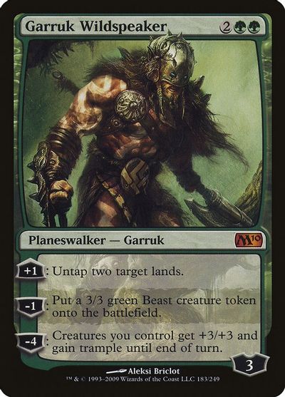 Garruk Wildspeaker card art