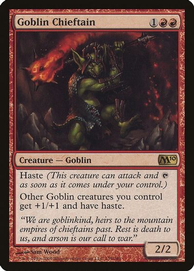 Goblin Chieftain card art