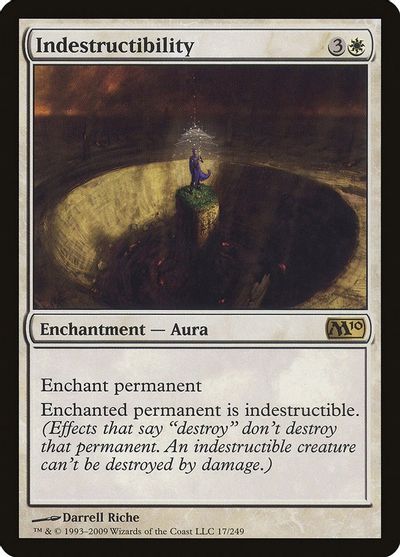 Indestructibility card art