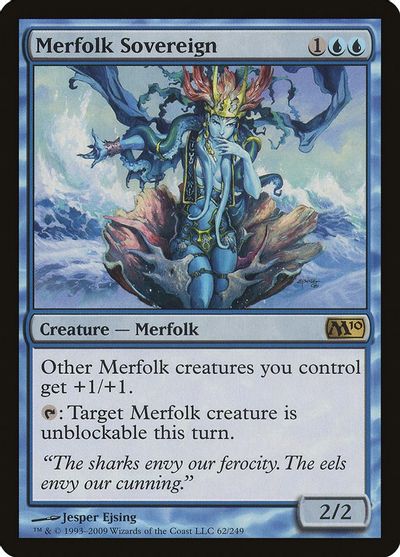 Merfolk Sovereign card art