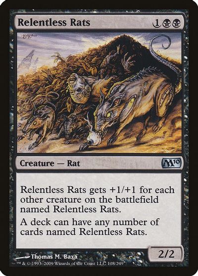 Relentless Rats card art