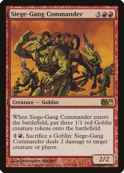 Siege-Gang Commander card art