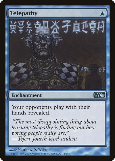 Telepathy card art