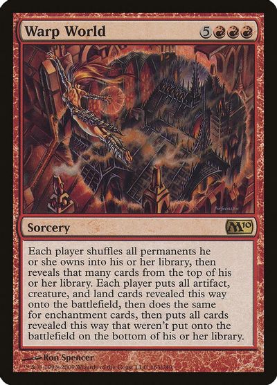 Warp World card art