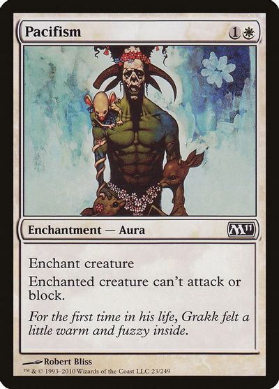 Pacifism card art