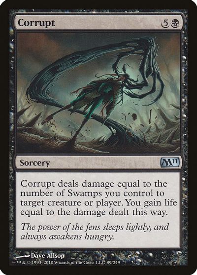 Corrupt card art