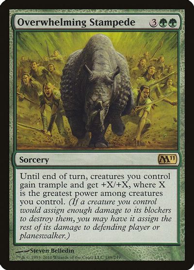 Overwhelming Stampede card art