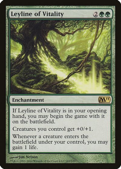 Leyline of Vitality card art