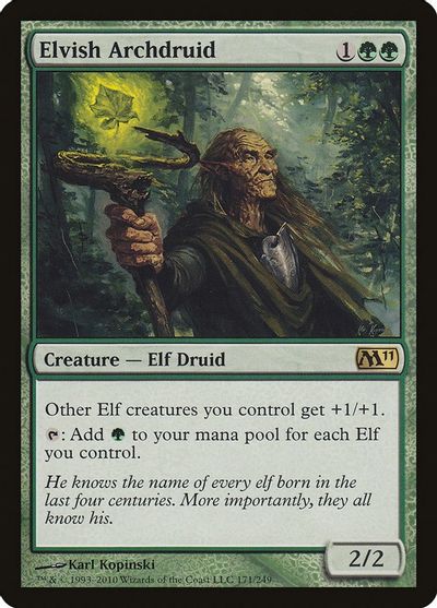 Elvish Archdruid card art