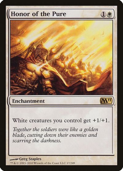 Honor of the Pure card art