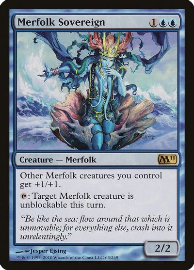 Merfolk Sovereign card art