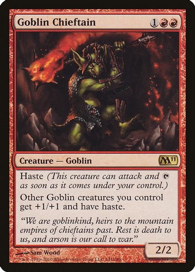 Goblin Chieftain card art