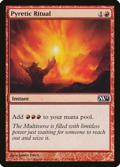 Pyretic Ritual card art