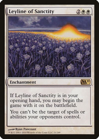 Leyline of Sanctity card art