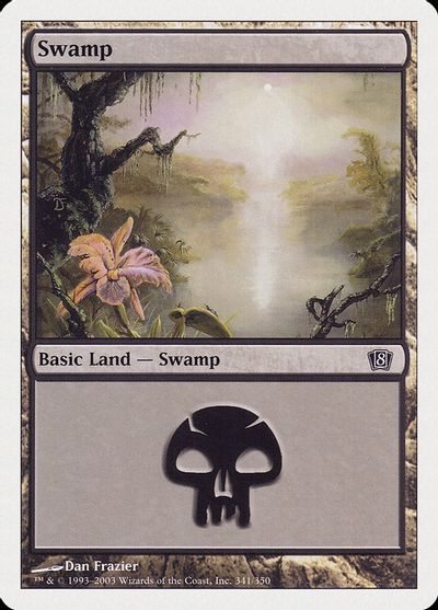 Swamp (341) card art