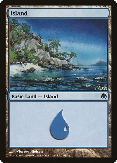 Island (68) card art