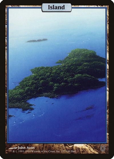 Island - Full Art card art