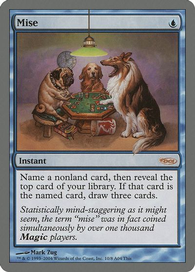 Mise card art