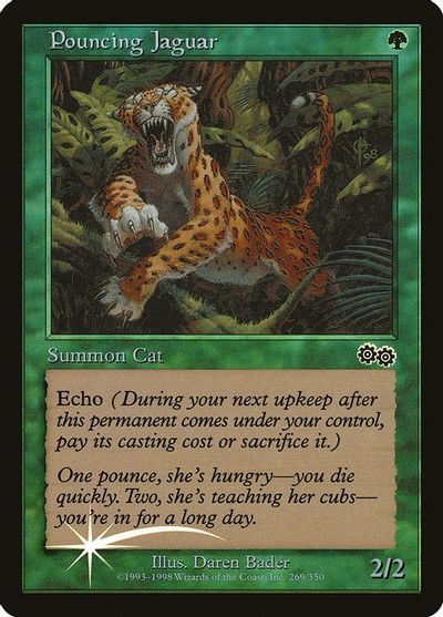 Pouncing Jaguar card art