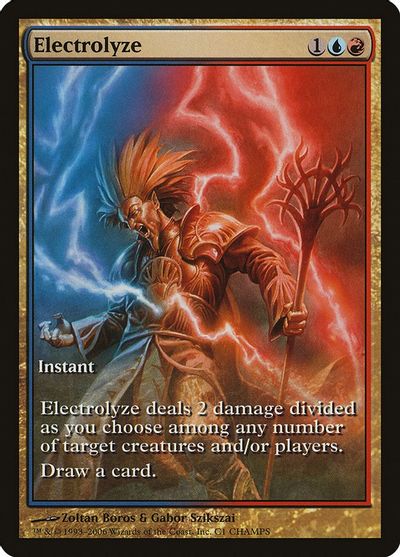 Electrolyze card art