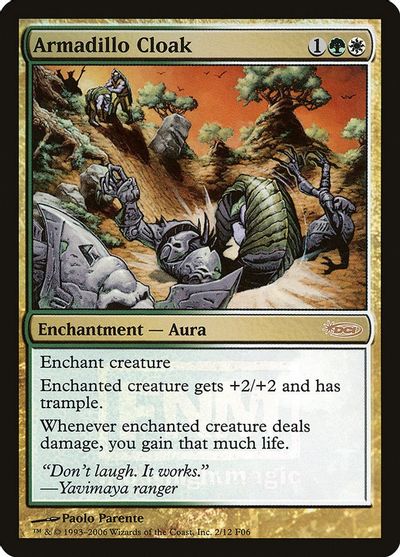 Armadillo Cloak card art