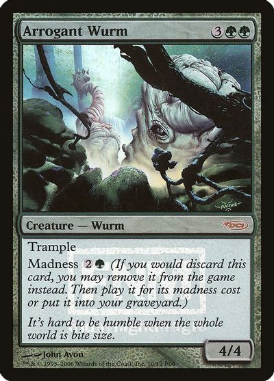 Arrogant Wurm card art