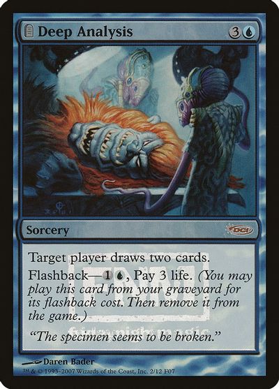 Deep Analysis card art