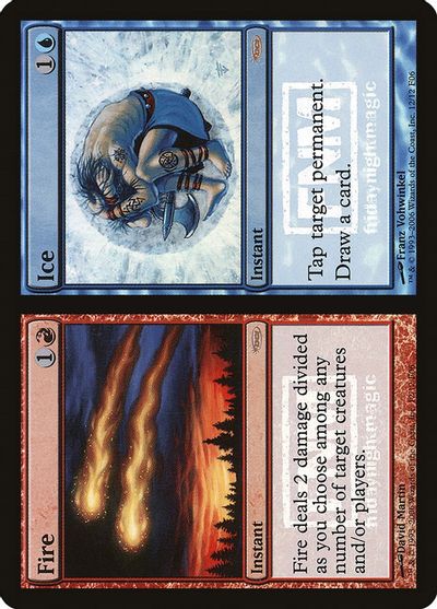 Fire // Ice card art