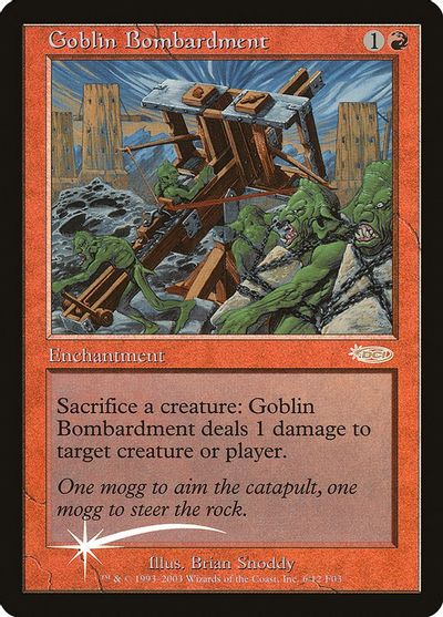Goblin Bombardment card art