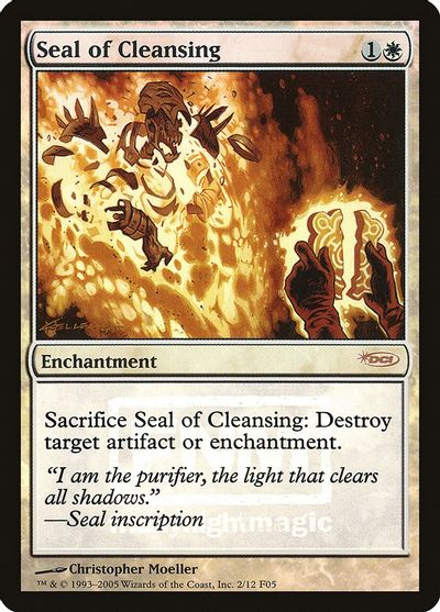 Seal of Cleansing card art