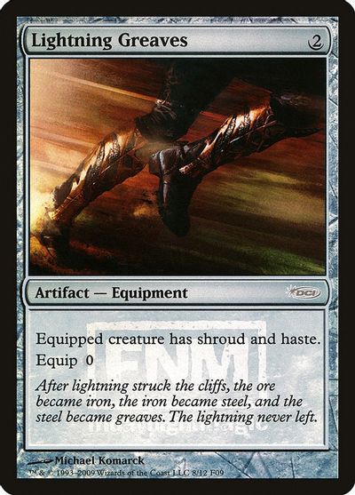 Lightning Greaves card art