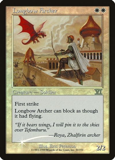 Longbow Archer card art